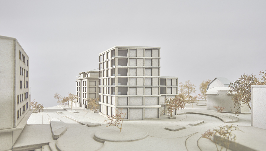 buan architekten – Studienauftrag Kanzlei-Kreisel Emmenbruecke – Visualisierung