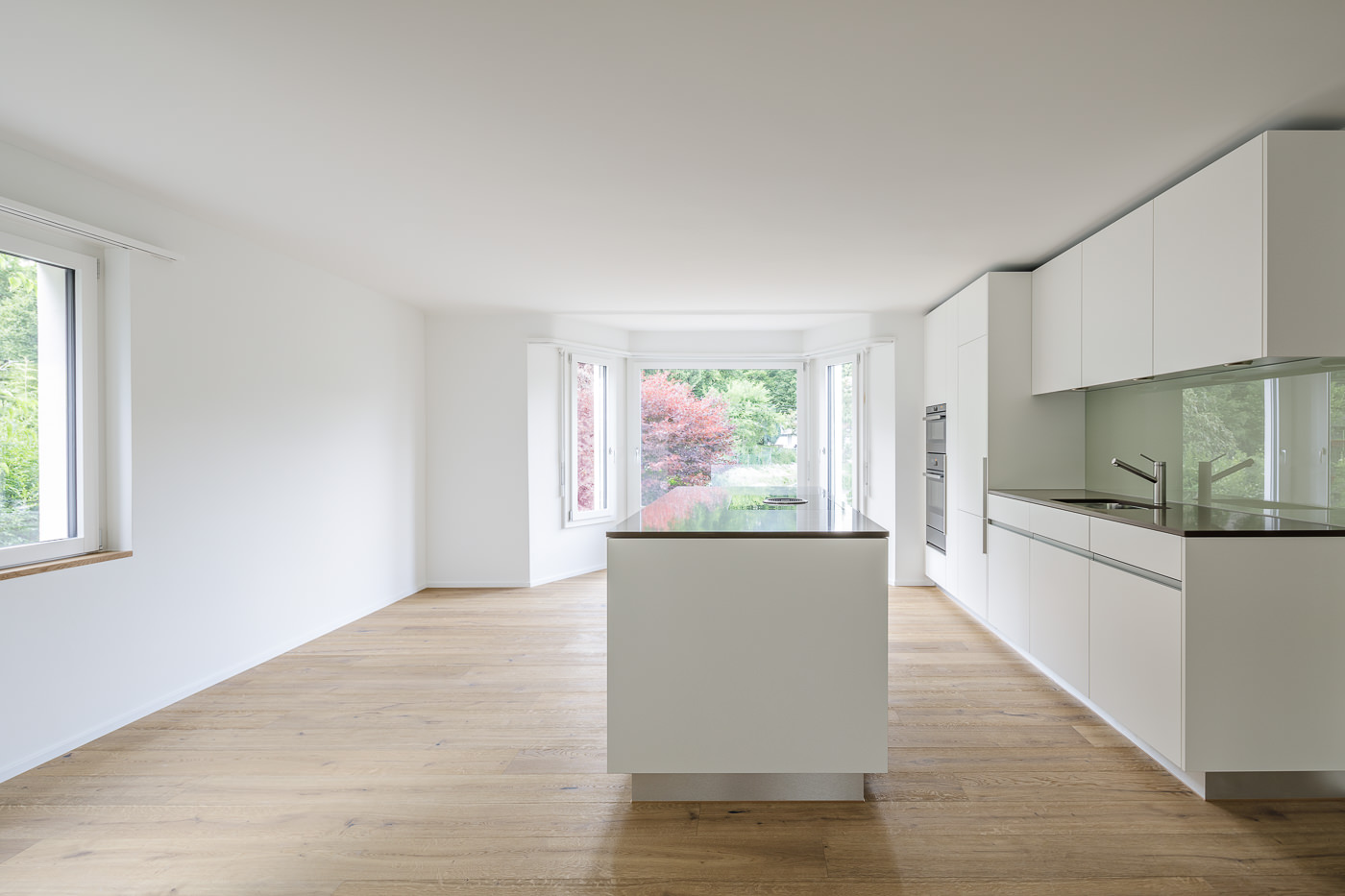 buan architekten – Umbau Wohnhaus Langensandstrasse Luzern – Kueche