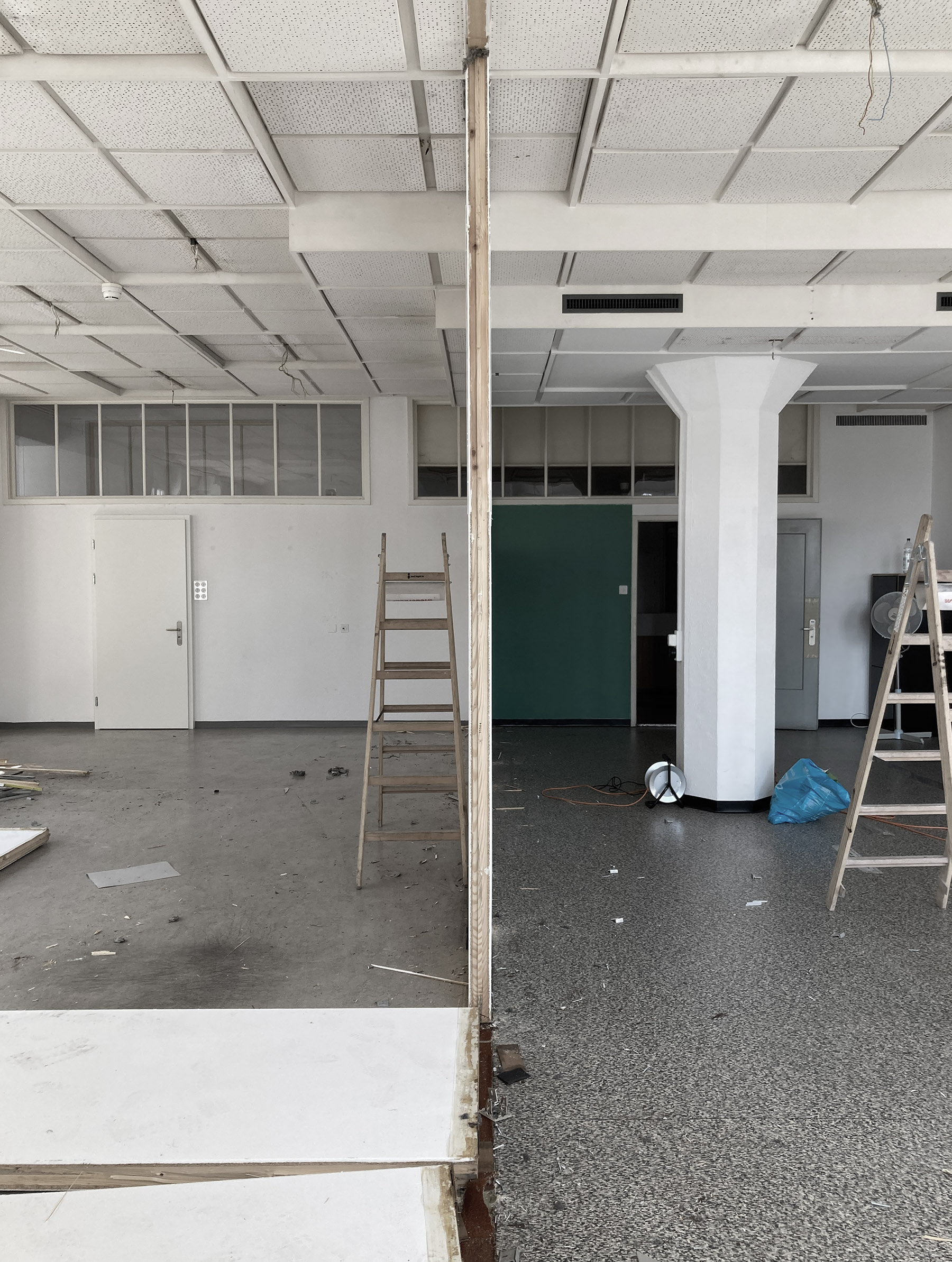 buan architekten – Umbau Büro Viscosistadt– Umbauarbeiten