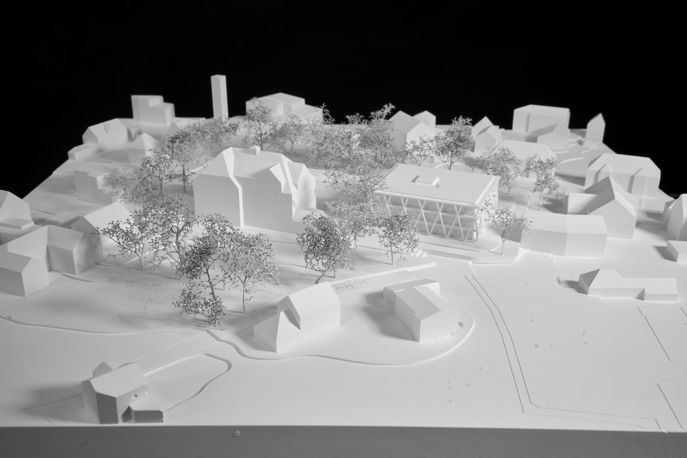 buan architekten - Ersatzneubau Schulhaus Zentrum Diessenhofen - Modell-3