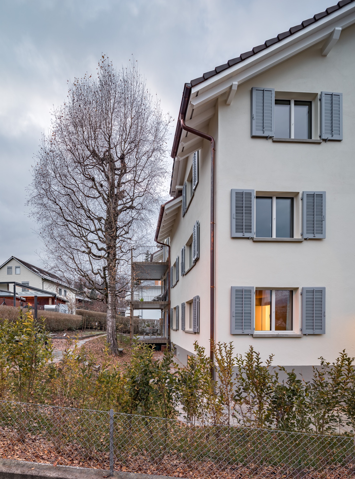 buan architekten – Wohnhaus Langensandstrasse Luzern – Aussen – 2