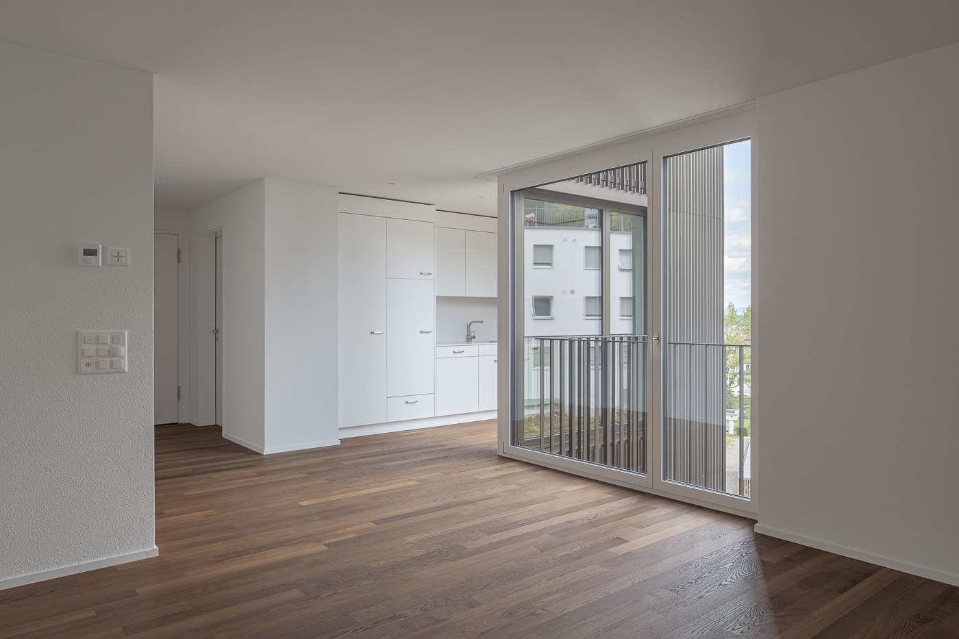 buan architekten – Neubau Wohnhaus Waldweg Luzern – Wohnung 2.5 Zimmer