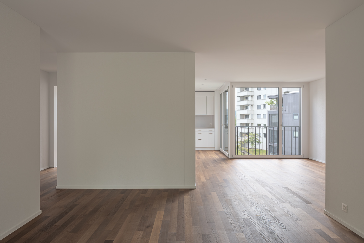 buan architekten – Neubau Wohnhaus Waldweg Luzern – Wohnung 3.5 Zimmer