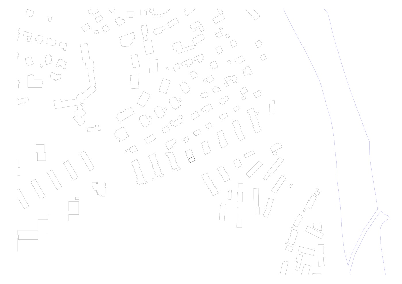 buan architekten - Umbau Waldstrasse Luzern - Schwarzplan